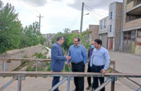 بازدید مهندس عبدل‌زاده از پروژه‌های شهرداری ترکمانچای